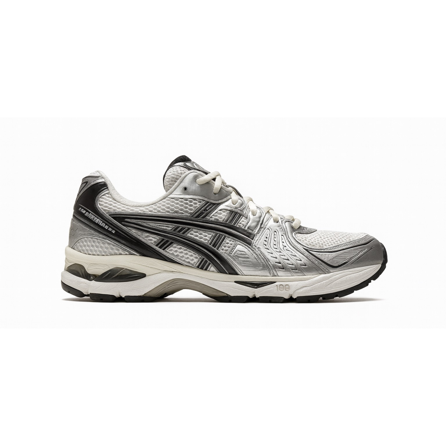 ASICS GEL-Kayano 14 “White / Silver Black