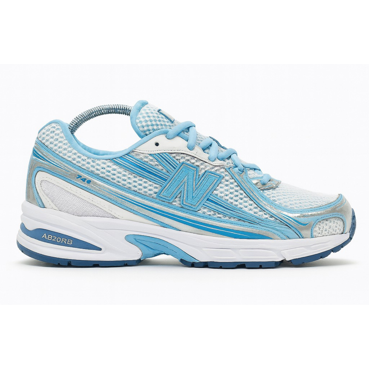 New Balance 740v2 White Baby Blue / Silver